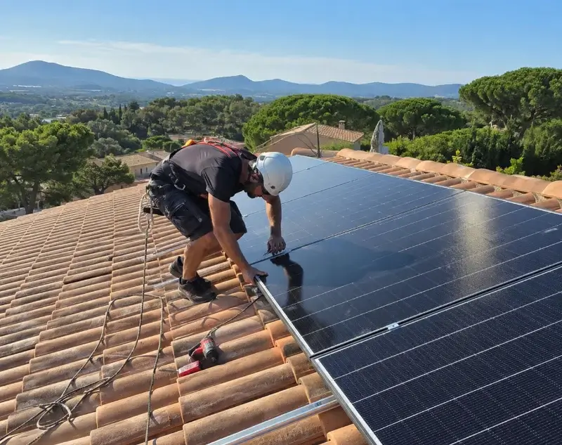 Installateur panneaux solaires Haussy — pose photovoltaïque sur toiture